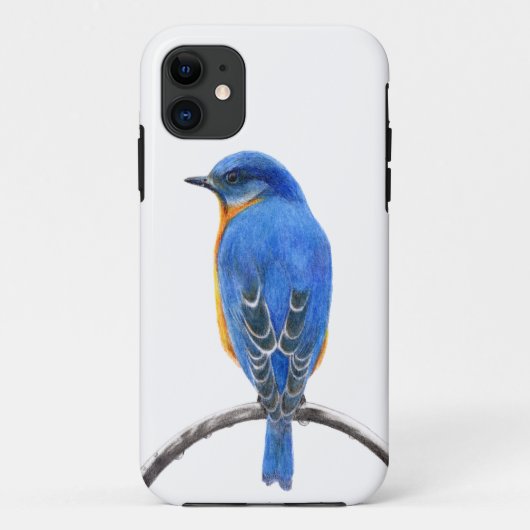 Bluebird Case-Mate iPhone Hülle (Rückseite)