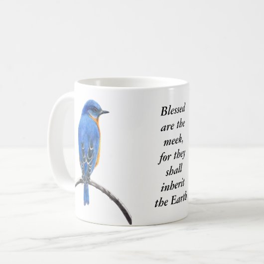 Bluebird Coffee Tasse (Vorderseite Links)