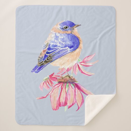Bluebird Cone Garden Bird Sherpadecke (Vorderseite)