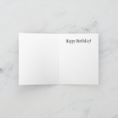 Bluebird Couple Painting Happy Birthday (Innenseite)