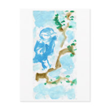 Bluebird des Glücks nach Karte