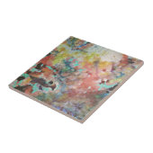 Bluebird Digital Art Fliese (Seite)