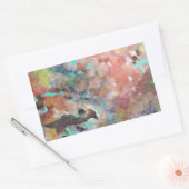 Bluebird Digital Art Rechteckiger Aufkleber (Umschlag)