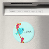 Bluebird - Erwartung, dass gute Dinge passieren Magnet (In Situ (Geschirrspüler))