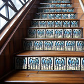 Bluebird Family Mackintosh Art Deco Deco Wand Deco Fliese