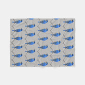 Bluebird Fleecedecke (Vorderseite (Horizontal))