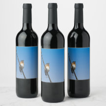 Bluebird Food and Beverage Label Set