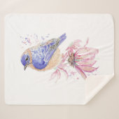 Bluebird Garden Bird Fauna Nature Sherpadecke (Vorderseite (Horizontal))