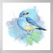 Bluebird Garden Poster (Vorne)