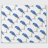 Bluebird Geschenkpapier (Flach)