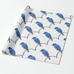Bluebird Geschenkpapier