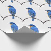 Bluebird Geschenkpapier (Ecke)
