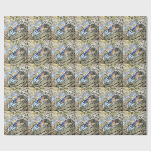 Bluebird Geschenkpapier (Flach)