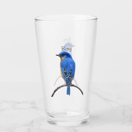 Bluebird Glas (Vorderseite)