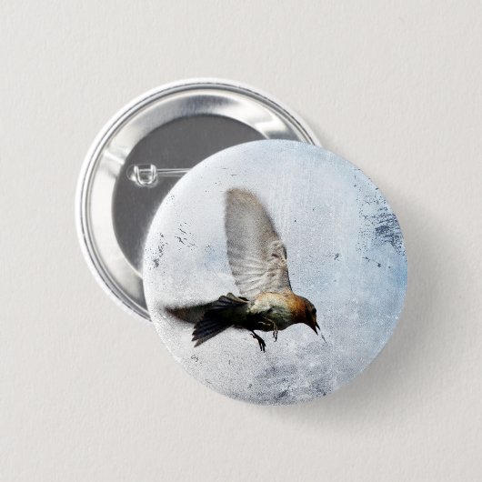 Bluebird Grunge Button (Vorne & Hinten)