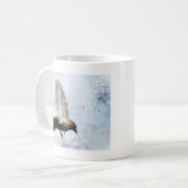 Bluebird Grunge Kaffeetasse (Vorderseite Links)