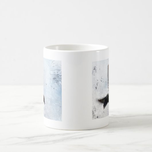 Bluebird Grunge Kaffeetasse (Mittel)