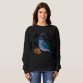 Bluebird Halloween Kostüm Beängstigende Pumpkin-Ba Sweatshirt (Vorne ganz)