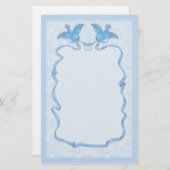 Bluebird Happy Briefpapier (Vorne/Hinten)