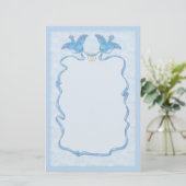 Bluebird Happy Briefpapier (Stehend Vorderseite)