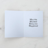 Bluebird Happy Fotografy Geburtstag Karte (Innenseite)