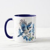 Bluebird im Frühling Tasse (Links)