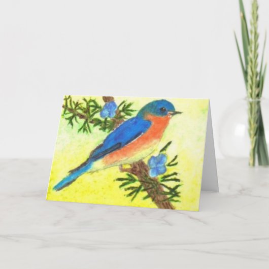 Bluebird Karte (Vorderseite)