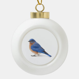 Bluebird Keramik Kugel-Ornament