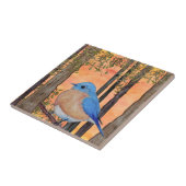 Bluebird Keramik Tile, klein (4,25" x 4,25") Fliese (Seite)