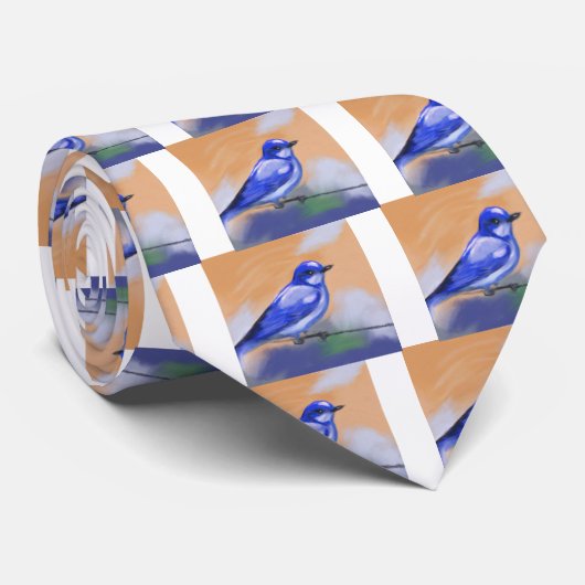 Bluebird Krawatte (Gerollt)