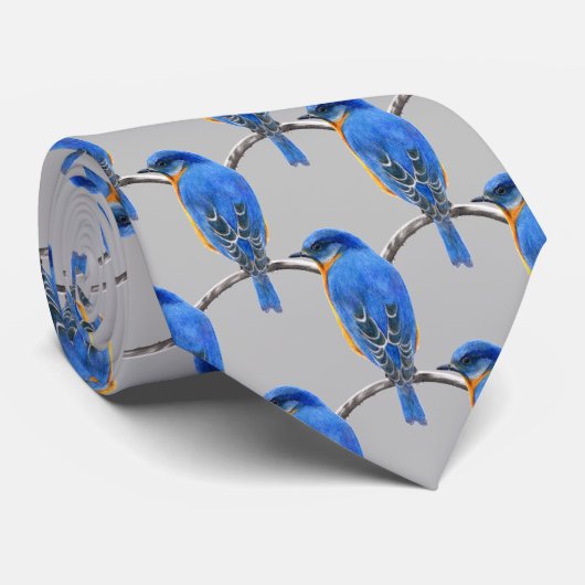 Bluebird Krawatte (Gerollt)