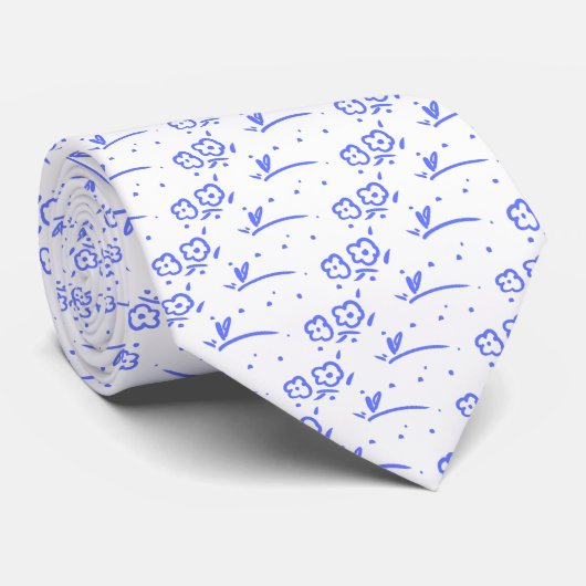 Bluebird-Krawatte Krawatte (Gerollt)