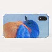 Bluebird-Malerei - Original Bird Art Case-Mate iPhone Hülle (Rückseite (Horizontal))