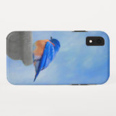 Bluebird-Malerei - Original Bird Art Case-Mate iPhone Hülle (Rückseite (Horizontal))