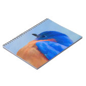 Bluebird-Malerei - Original Bird Art Notizblock (Linke Seite)