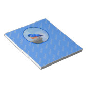 Bluebird-Malerei - Original Bird Art Notizblock (angewinkelt)