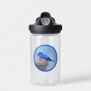 Bluebird-Malerei - Original Bird Art Trinkflasche