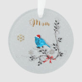 Bluebird & Mama Ornament (Vorderseite)