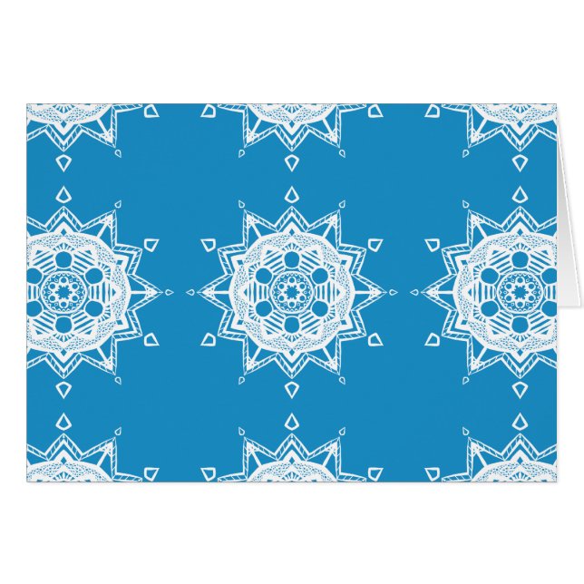 Bluebird Mandala (Vorderseite (Horizontal))