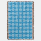 Bluebird Mandala Decke (Vorderseite Vertikal)