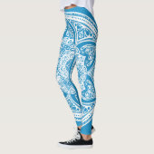 Bluebird Mandala Leggings (Links)