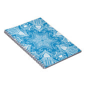 Bluebird Mandala Notizblock (Rechte Seite)