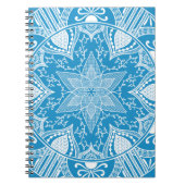 Bluebird Mandala Notizblock (Vorderseite)