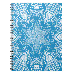 Bluebird Mandala Notizblock