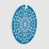 Bluebird Mandala Ornament (Vorderseite)