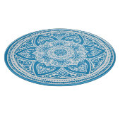 Bluebird Mandala Schneidebrett (Ecke)