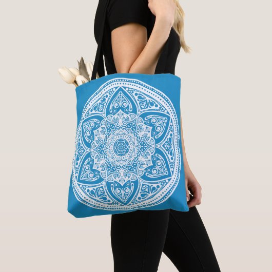 Bluebird Mandala Tasche (Von Nahem)