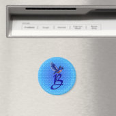 Bluebird Monogram Initial B Magnet (In Situ (Geschirrspüler))