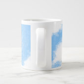 Bluebird-Motivation Jumbo-Tasse (Rückseite)