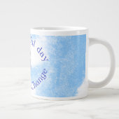 Bluebird-Motivation Jumbo-Tasse (Rechts)